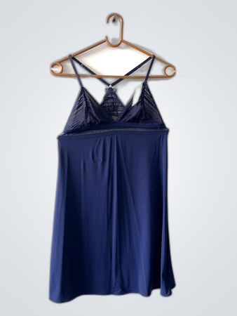 Blue Lace Chemise