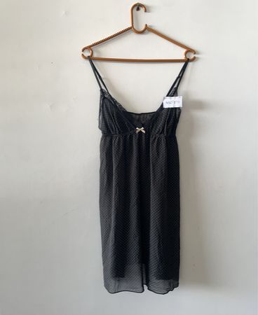 Black Polka Dot Dress