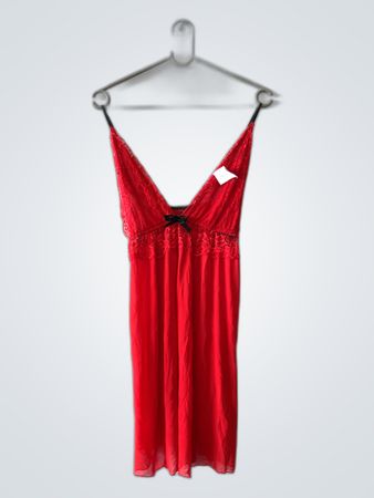 Red Lace Chemise