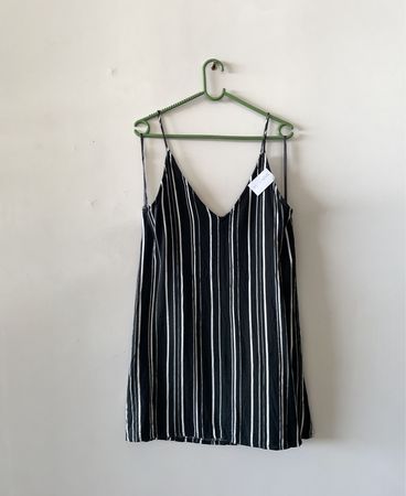 Bamboo Blonde Striped Tank Top