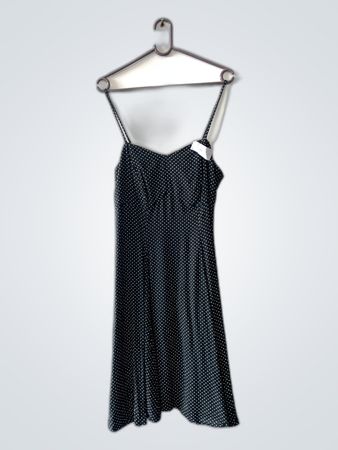 Black Polka Dot Dress