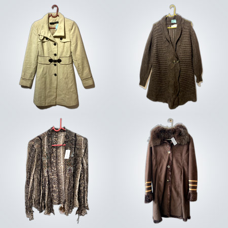 Relaxed Fit Afghan Coats Bundles (Fv-018)