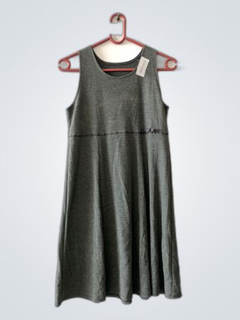 Gray Sleeveless Dress