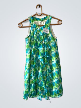 Green and Blue Dress