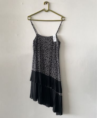 Black and White Polka Dot Dress