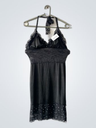 Black Lace Chemise
