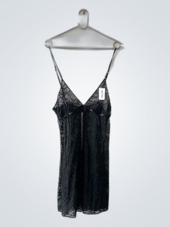 Black Lace Chemise