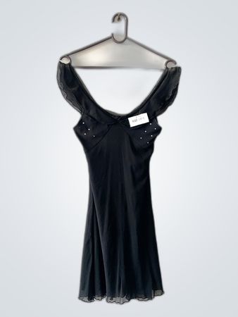 Black Off-The-Shoulder Dress