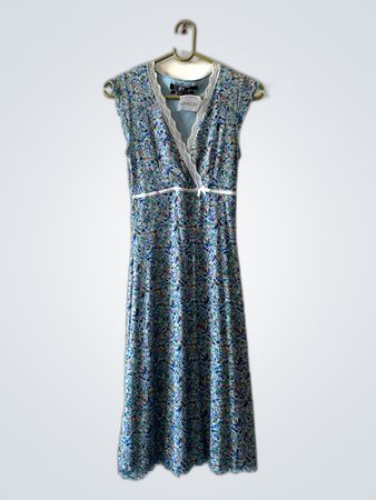 Sleeveless Floral Dress