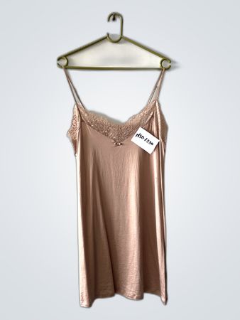 Calida Lace Trim Satin Camisole
