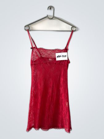 Red Lace Camisole