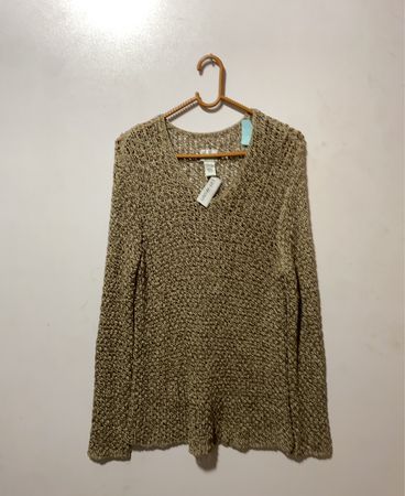 Brown Knit Sweater