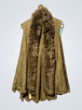 Fur Trim Vest