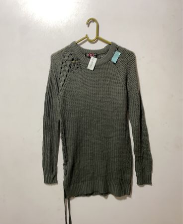 Gray Knit Sweater