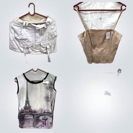 Casual Tops+Mini Skirts Set (FV 372)