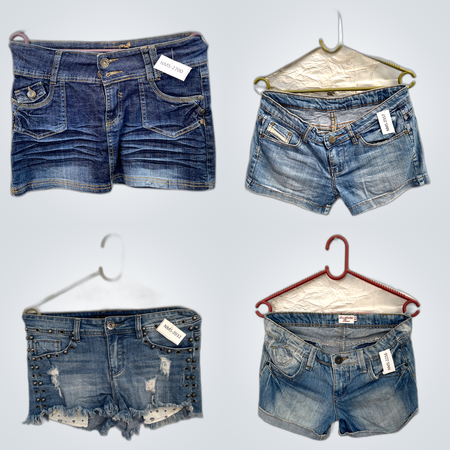 Y2K Denim Shorts Bundle