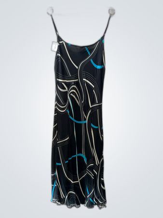 Black and Blue Dress
