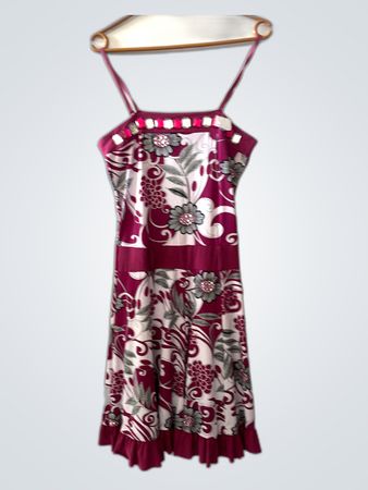 Pink Floral Dress