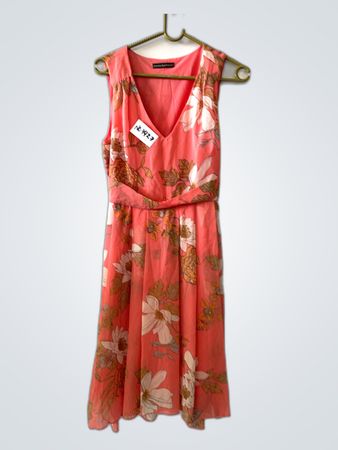 Marina Burkhardt Floral Dress
