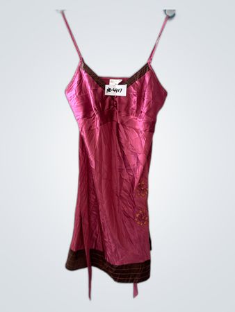 Pink Satin Cami Top