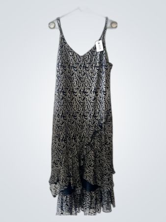 Black Paisley Dress