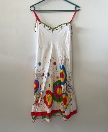 See by Chloé Multicolored Printed Slip Dress