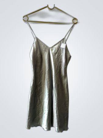 Silver Lingerie Dress