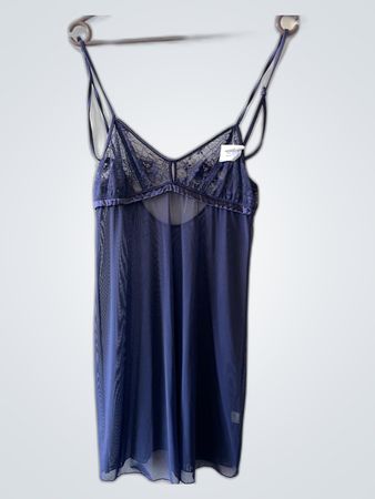 Blue Lace Chemise