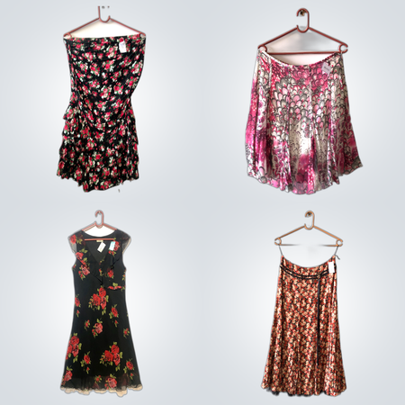 Y2K Floral Skirt Bundle