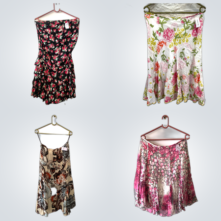 Y2K Floral Skirt Bundle