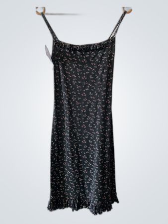 Black Floral Dress