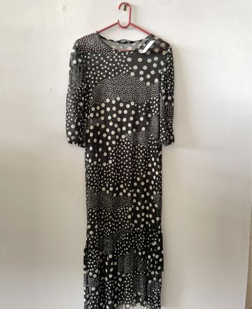 Kaleidoscope Polka Dot Dress
