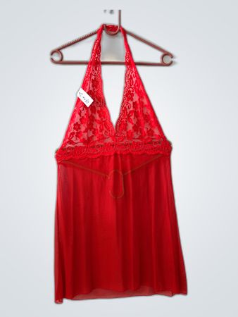 Red Lace Chemise