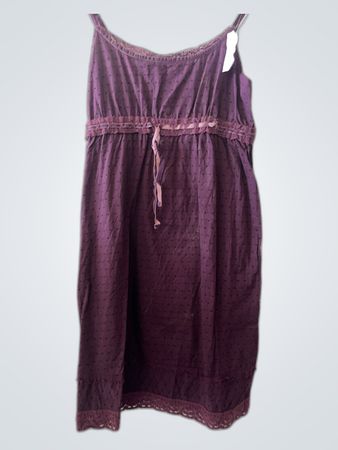 Purple Sleeveless Dress
