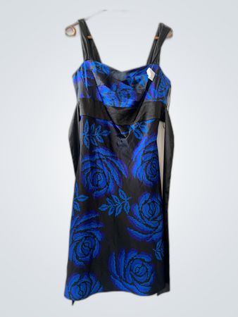 Blue Floral Dress