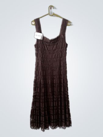 Brown Lace Dress