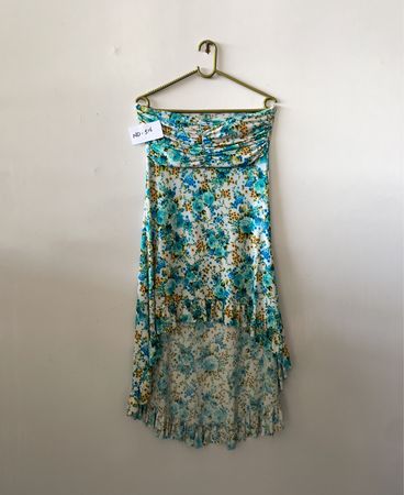 Blue Floral Dress