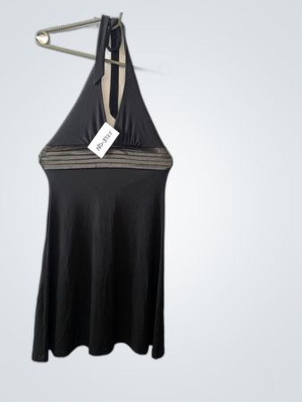 Black Halter Neck Dress