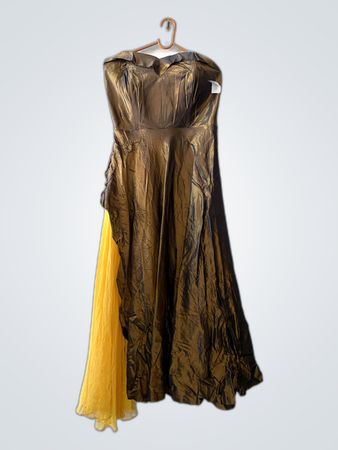 Gold and Yellow Dress
