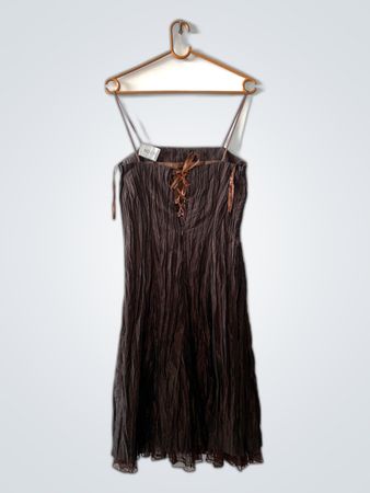 Brown Lace Dress