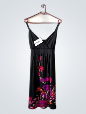 Black Floral Dress
