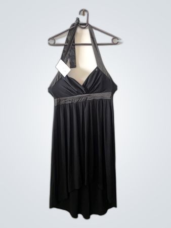 Black Halter Neck Dress
