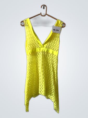Yellow Lace Top