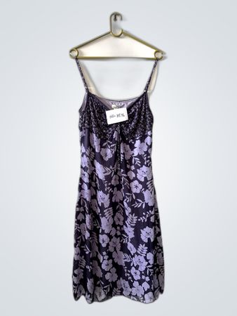 Floral Purple Dress