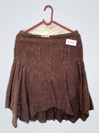 Brown Corduroy Skirt