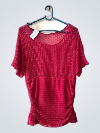 Pink Knit Top