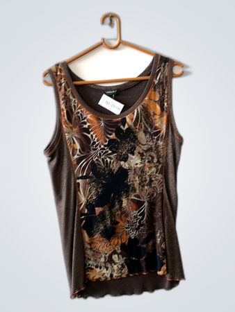 Amethyst Floral Tank Top