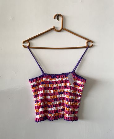 Multicolored Crochet Top
