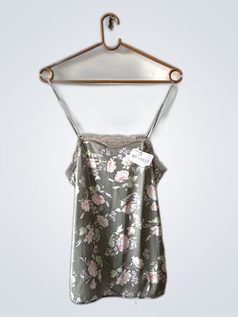 Floral Satin Camisole