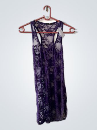 Purple Lace Dress